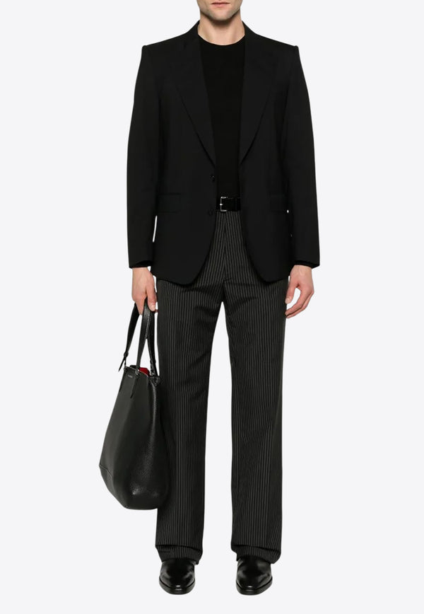 Paul Smith Crewneck Wool Sweater Black M1R238ZP02093_79