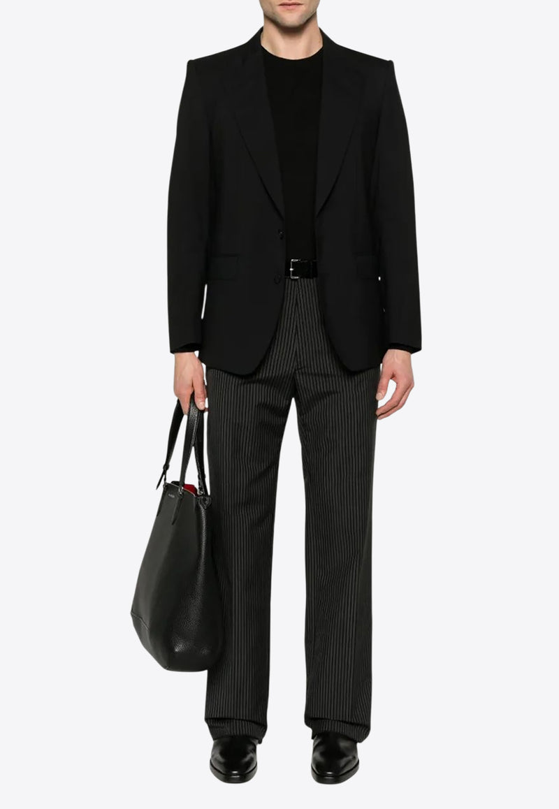 Paul Smith Crewneck Wool Sweater Black M1R238ZP02093_79