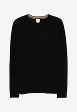 Paul Smith Crewneck Wool Sweater Black M1R238ZP02093_79