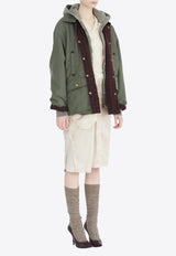 Maison Margiela Reversible Oversized Jacket Green S51AM0506MTN088_703