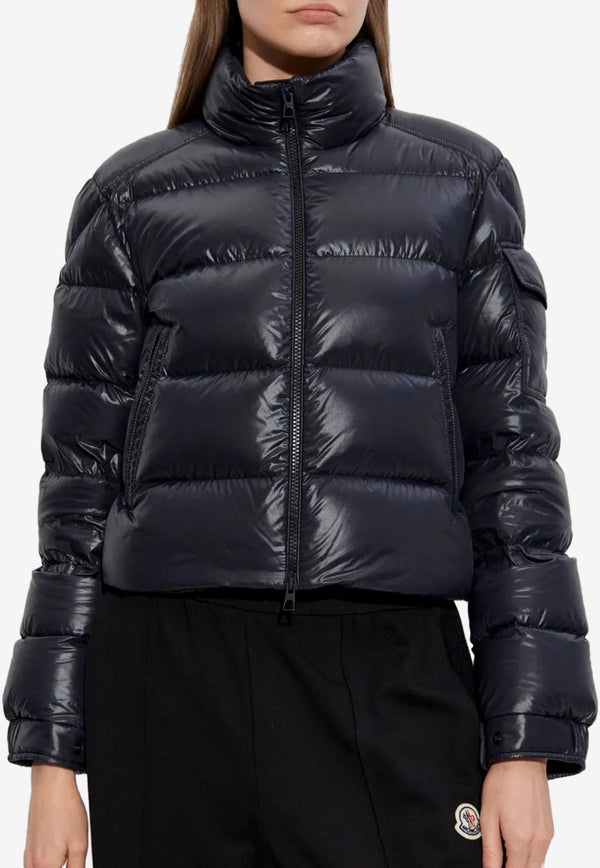 Moncler Petra Cropped Down Jacket Black K20931A00032596XE_999