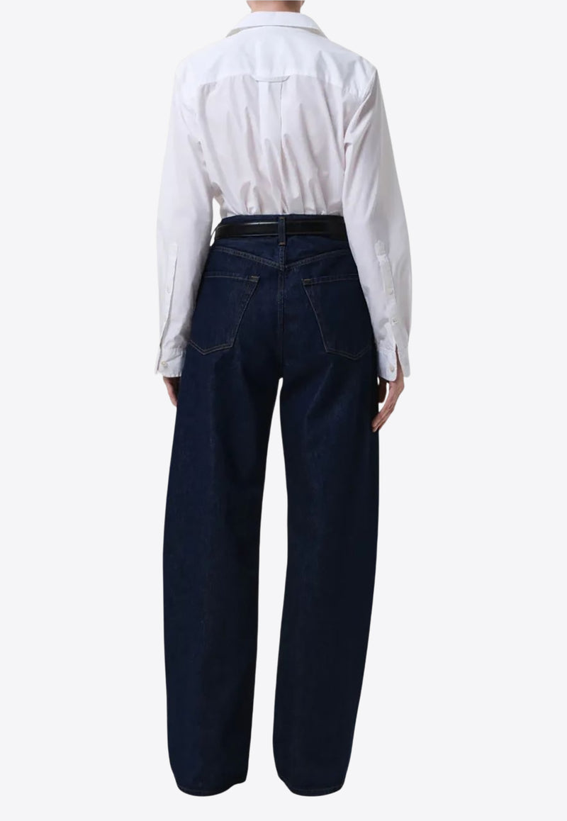 Citizens of Humanity Ayla Straight-Leg Jeans Navy 2053B1810_amher