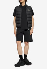 Moncler Logo Print Crewneck T-shirt Charcoal K20918C0001389AJS_998