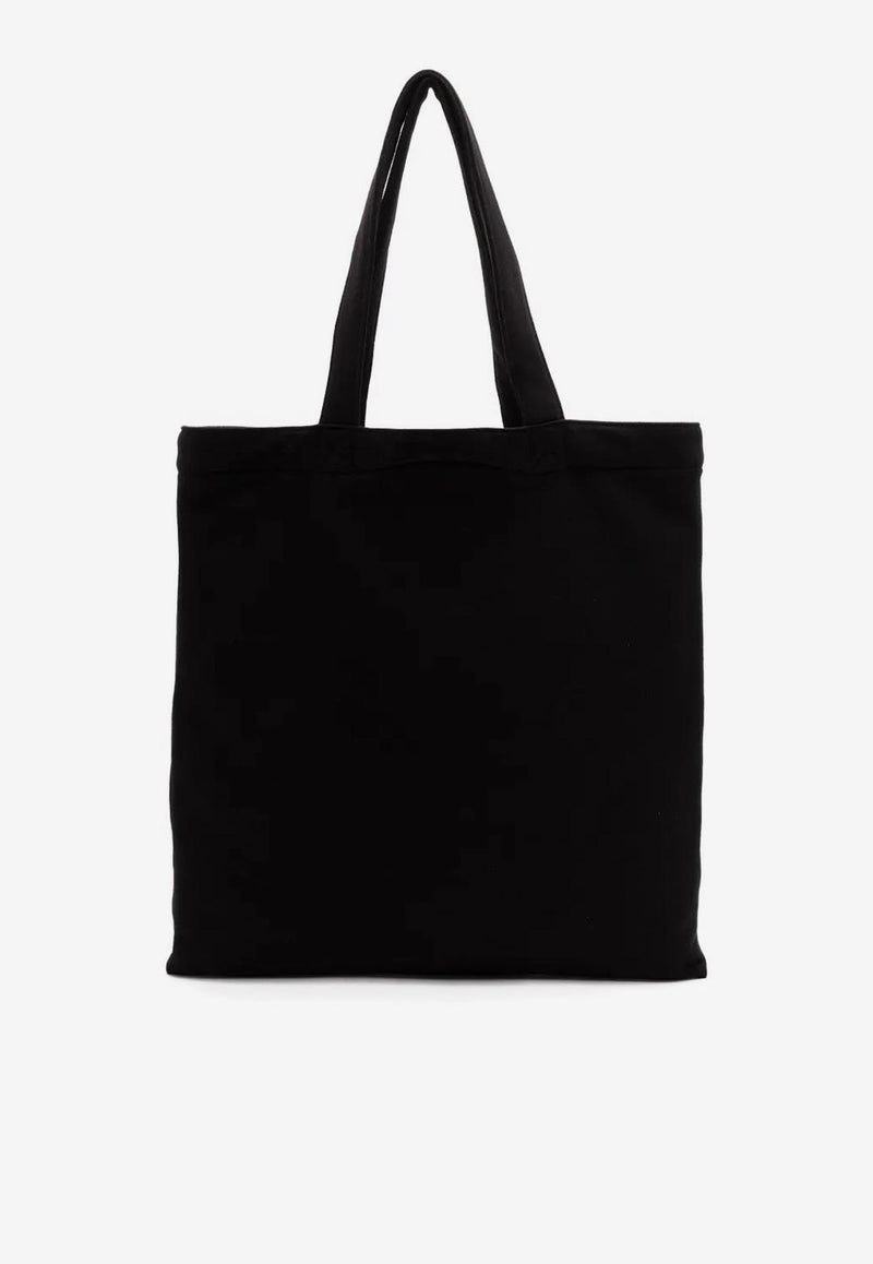 Palm Angels Embroidered Logo Tote Bag Black PMNA07GF25FLE002_1003