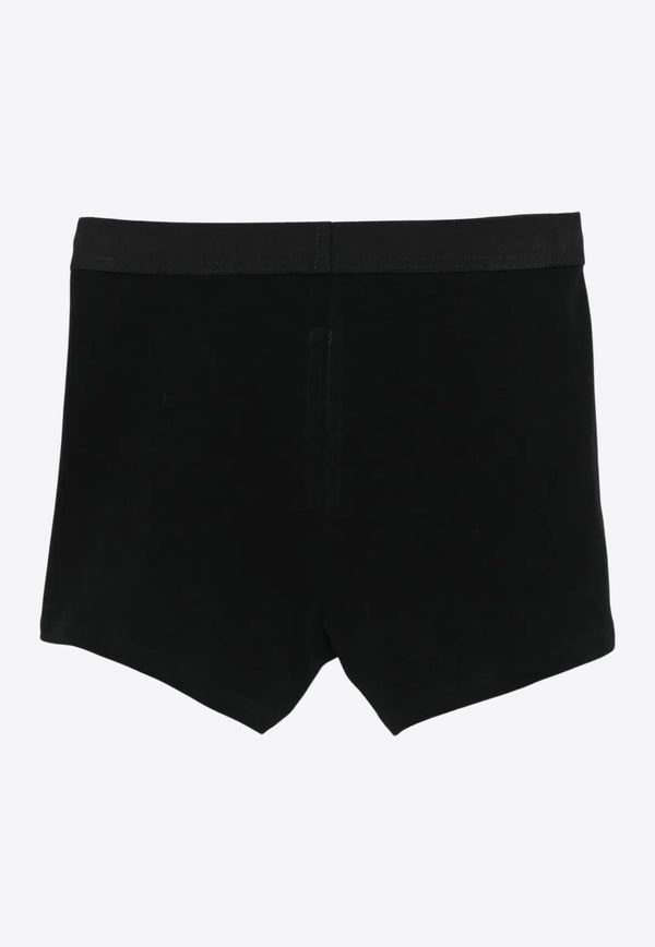 Rick Owens Penta Elastic Boxer Shorts Black RU02E1012RJSC_09