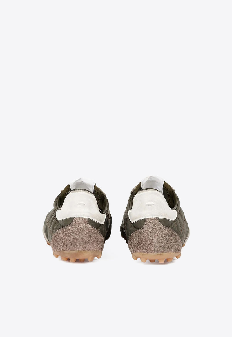 Maison Margiela Sprinters Lace-Up Sneakers Green S58WS0272P7415_HB069