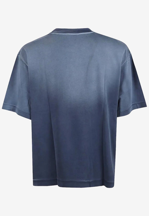 Off-White Laundry Skate Degrade T-shirt Blue OMAA120F25JER00P_4343