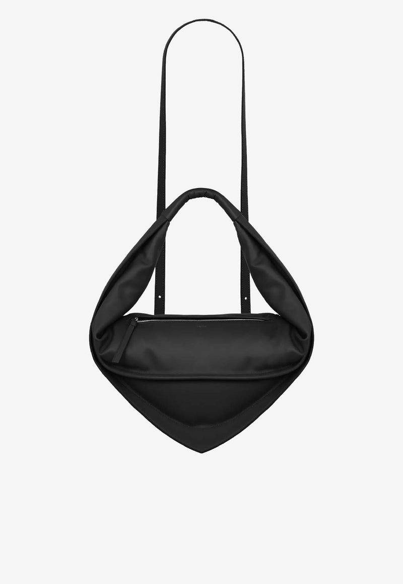 Federico Cina Maxi Tortellino Shoulder Bag Black TB0101_BLACK