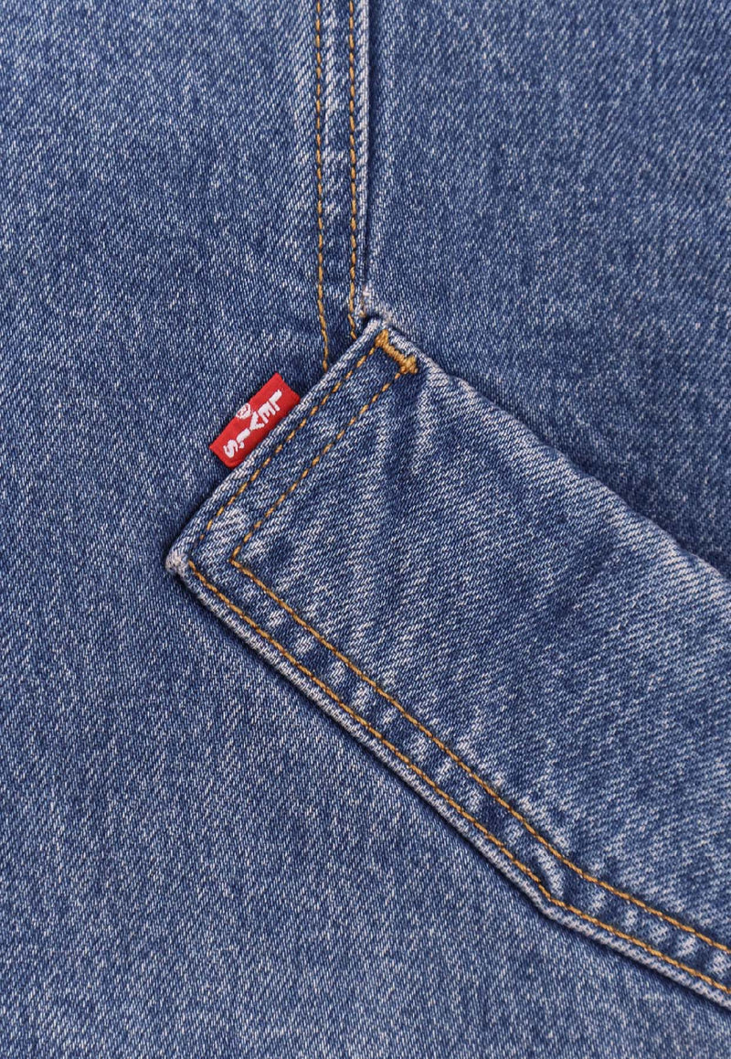 Levi's Western Sherpa Denim Vest Blue 003KC0000_Med indigo_29847647