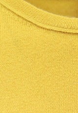 Alessandro Aste Gea Crewneck Sweater Yellow 12WS01SEND YELLOW_Yellow_35066064