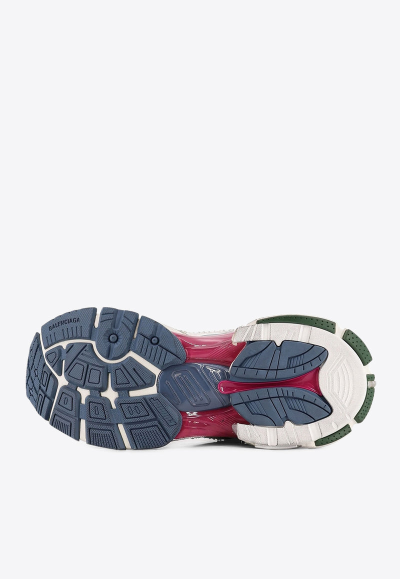 Balenciaga Runner Mesh Low-Top Sneakers Multicolor 772767W3RMU9934_WHT/DK GREEN/BLU/PNK_30005387