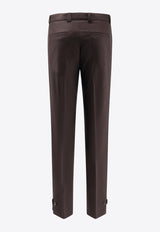 Gucci Straight-Leg Tailored Pants Gray 832573Z7AE52130_GROUND_29850958