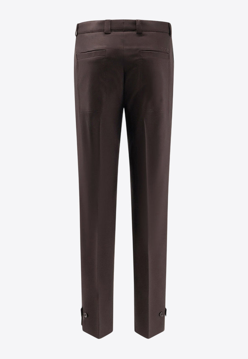 Gucci Straight-Leg Tailored Pants Gray 832573Z7AE52130_GROUND_29850958