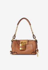 Chloé Small Paddington Leather Shoulder Bag  Brown CH25WS803P75209_Mustang Brown_30005211