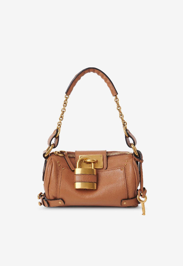 Chloé Small Paddington Leather Shoulder Bag  Brown CH25WS803P75209_Mustang Brown_30005211