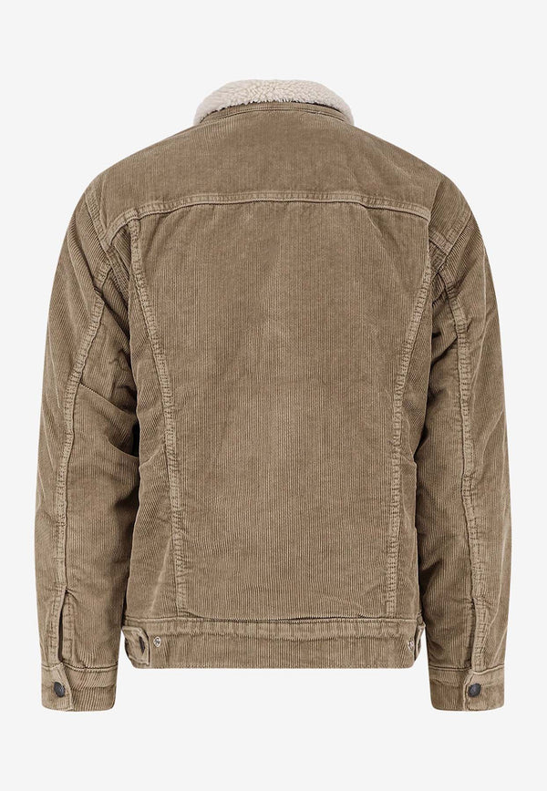 Levi's Sherpa Corduroy Jacket Beige A57840022_Neutral_29843336