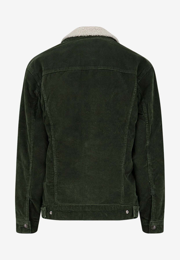 Levi's Sherpa Corduroy Jacket Green A57840027_Green_29845063
