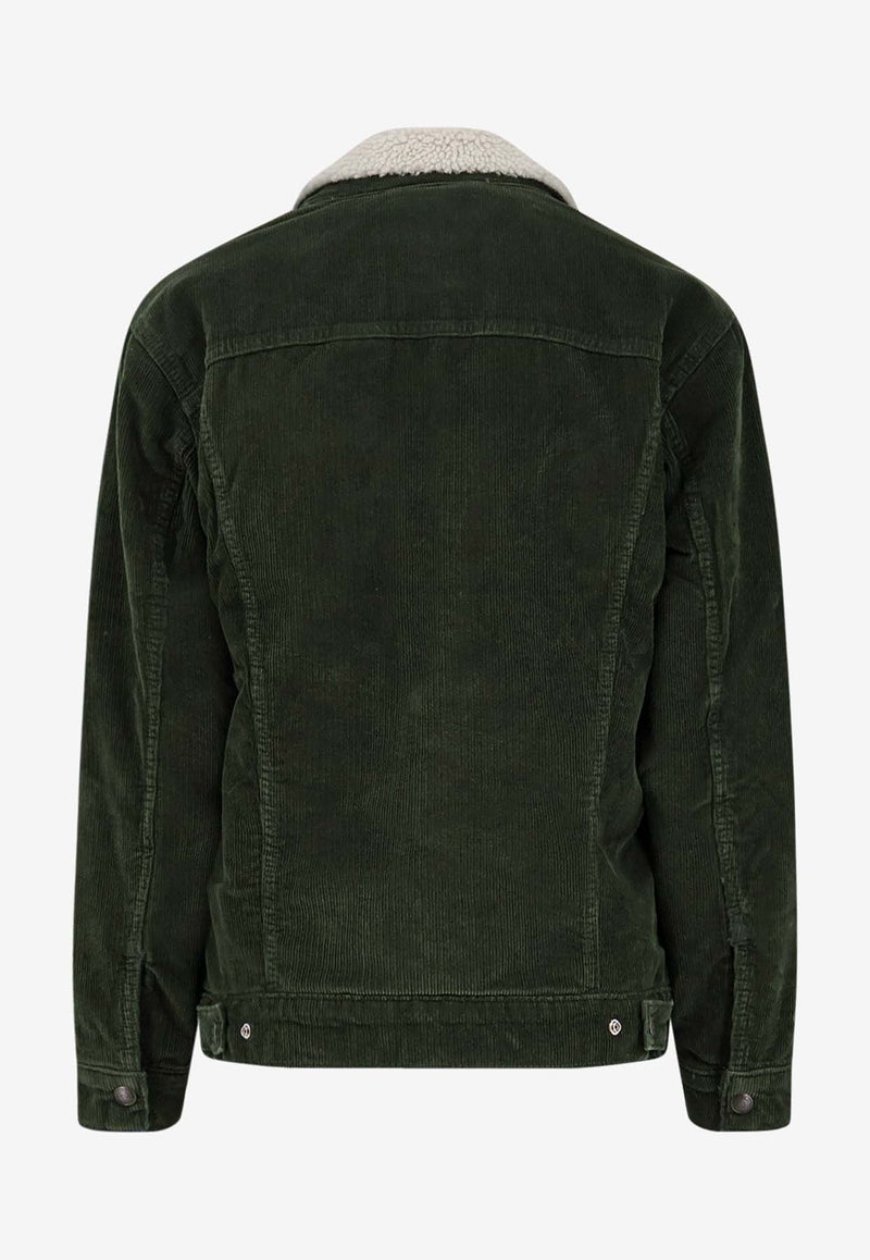 Levi's Sherpa Corduroy Jacket Green A57840027_Green_29845063