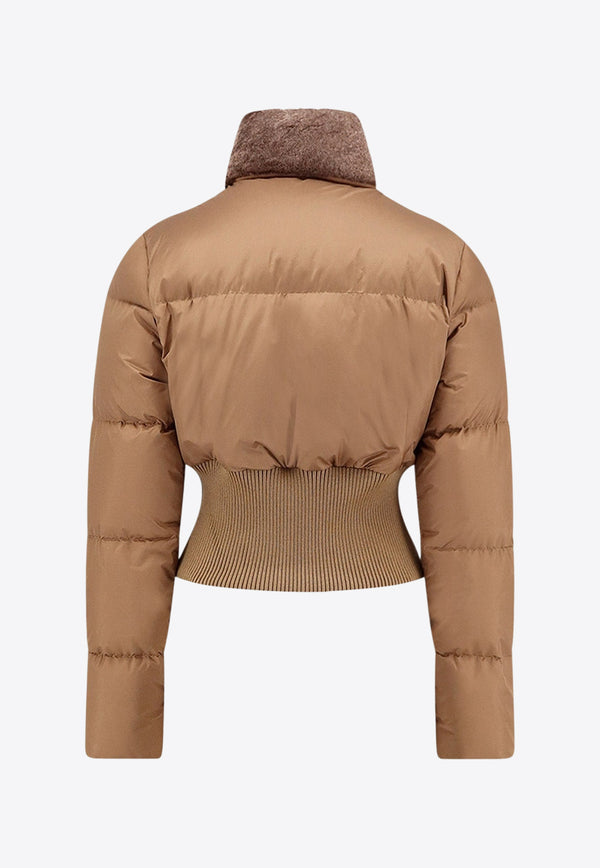 Fendi Cropped Puffer Jacket Brown FAN214AT8VF1T6O_CAMEL-25_29851746