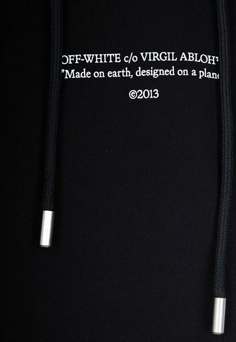 Off-White Statement Skate Drawstring Hoodie Black OMBB085F25FLE016_1001