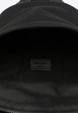 Palm Angels Classic Logo Backpack Black PMNB024F25FLE001_1003