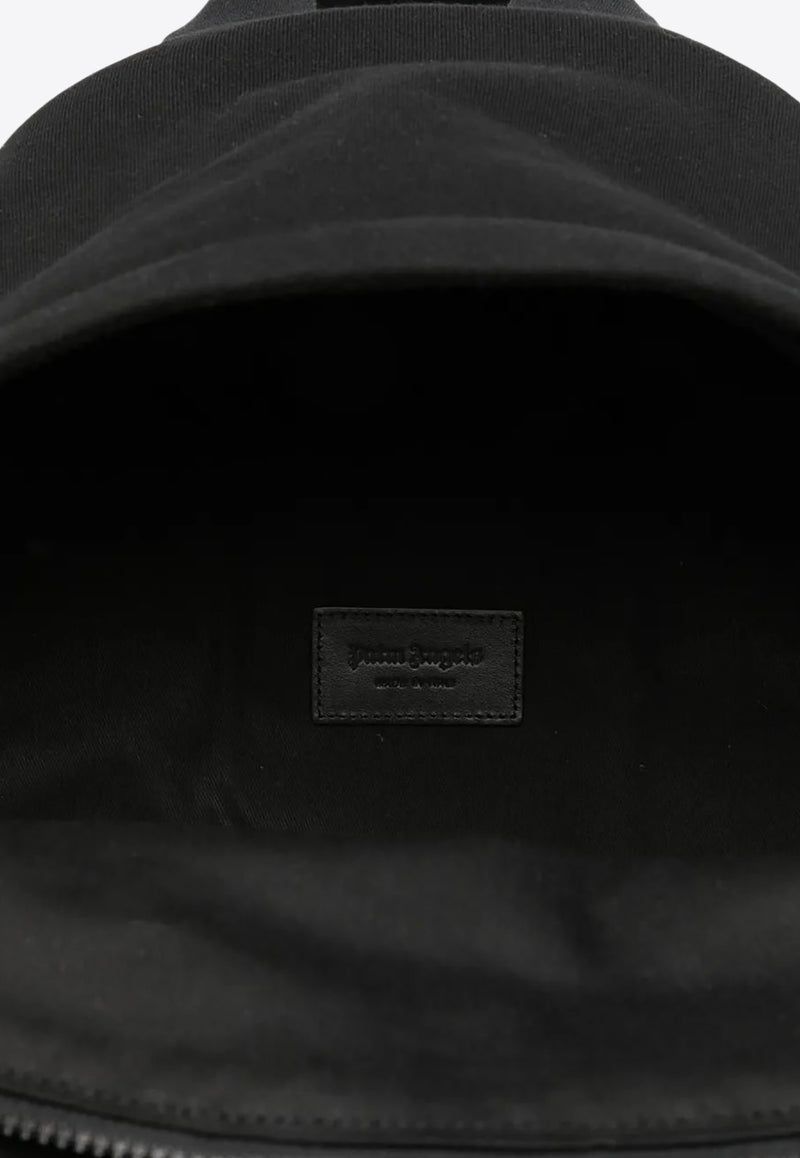 Palm Angels Classic Logo Backpack Black PMNB024F25FLE001_1003