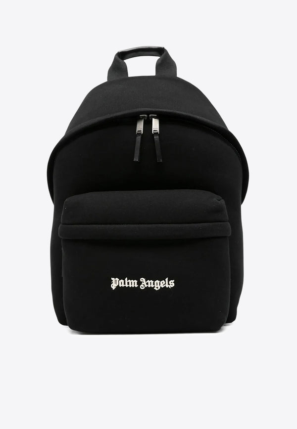 Palm Angels Classic Logo Backpack Black PMNB024F25FLE001_1003