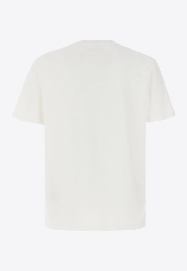 Jil Sander Logo Print T-shirt White J47GC0156J20103102_White_35066009