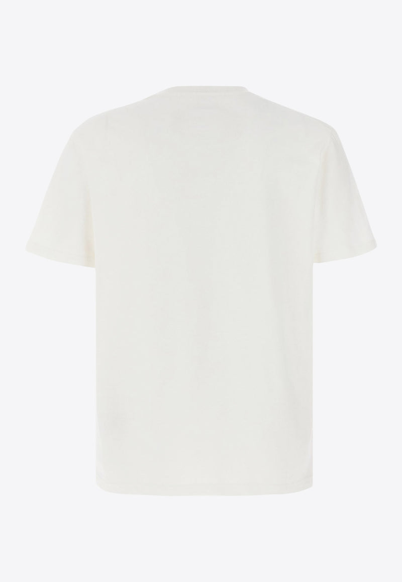 Jil Sander Logo Print T-shirt White J47GC0156J20103102_White_35066009