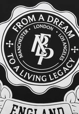 Represent Legacy Crest Printed T-shirt Black MLM10017004_STAINED BLACK_29842330