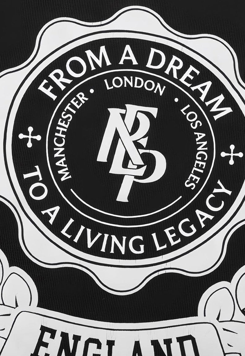 Represent Legacy Crest Printed T-shirt Black MLM10017004_STAINED BLACK_29842330