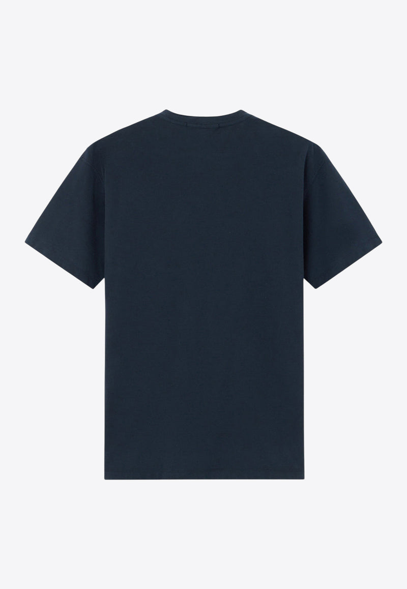 Stone Island Compass Patch T-shirt Blue K2S152100034S0F11V0020_Blue_29845055