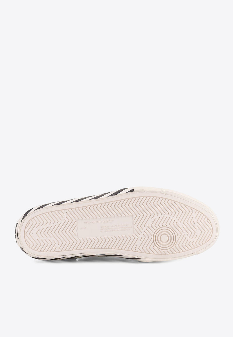 Off-White Vulcanized Undercut Canvas Sneakers White OMIA2A2F25FAB0010110_WHITE - BLACK_29848933