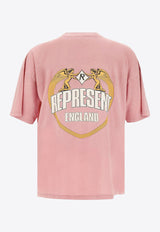 Represent Angel Border Boxy T-shirt Pink MLM10017124_QUARTZ_29841419