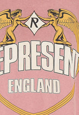 Represent Angel Border Boxy T-shirt Pink MLM10017124_QUARTZ_29841419
