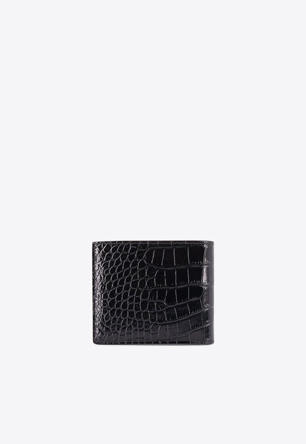Tom Ford Croc-Embossed Leather Wallet Black Y0410LCL439G1N001_Black_29841109