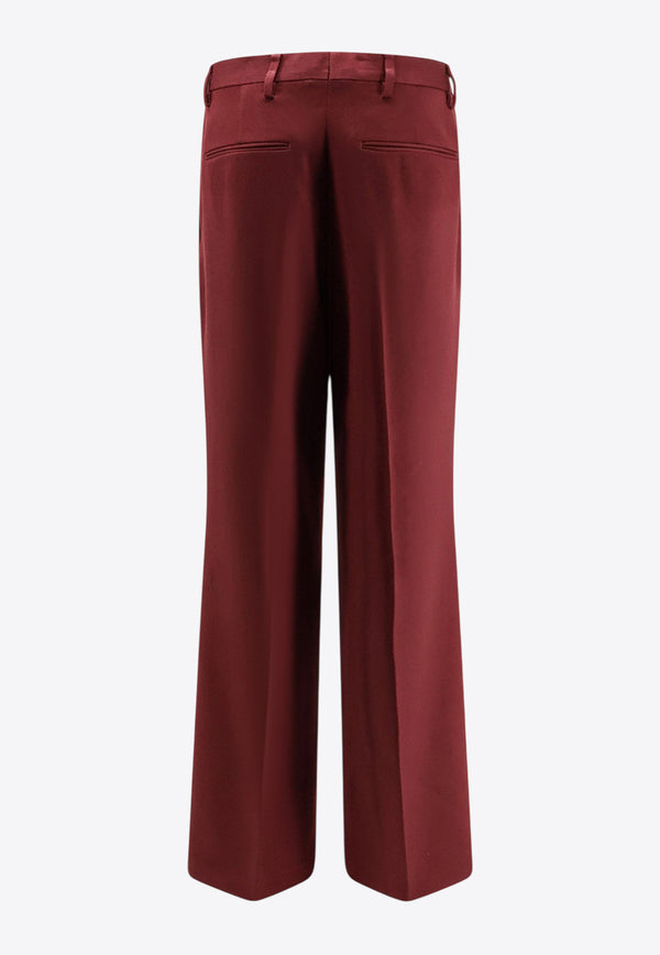 Dries Van Noten Portias Tailored Wool Pants Maroon 2520109222248360_Brique_29847278