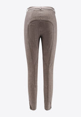 Burberry Herringbone Jodhpurs Pants Gray 8116806C4055_WLNUT BRWN/TAUPE BGE_29839530