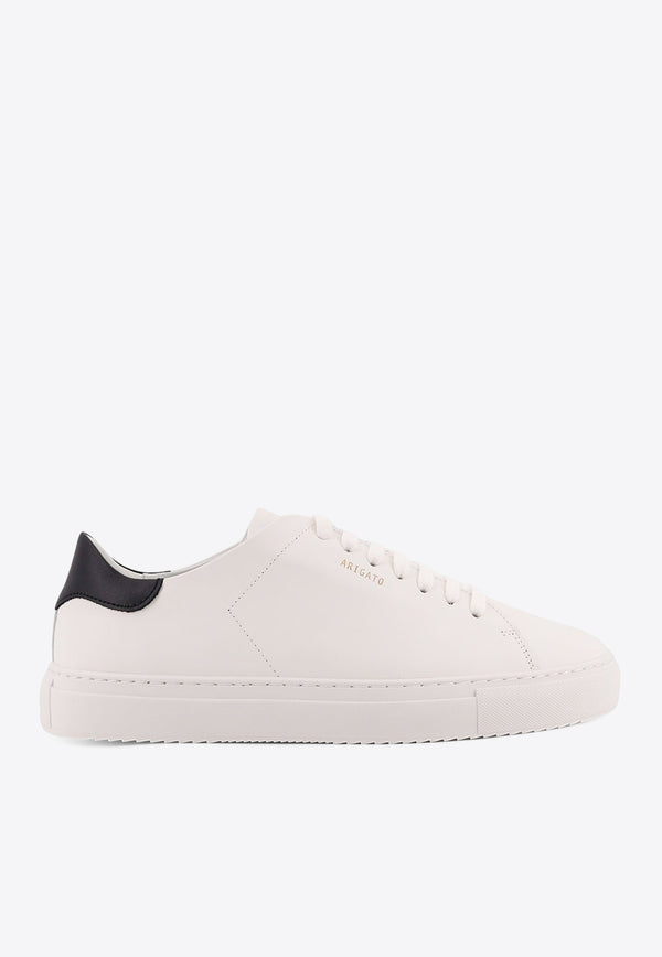 Axel Arigato Clean 90 Low-Top Leather Sneakers White 28624WHITEBLACK_Whiteblack_33001981