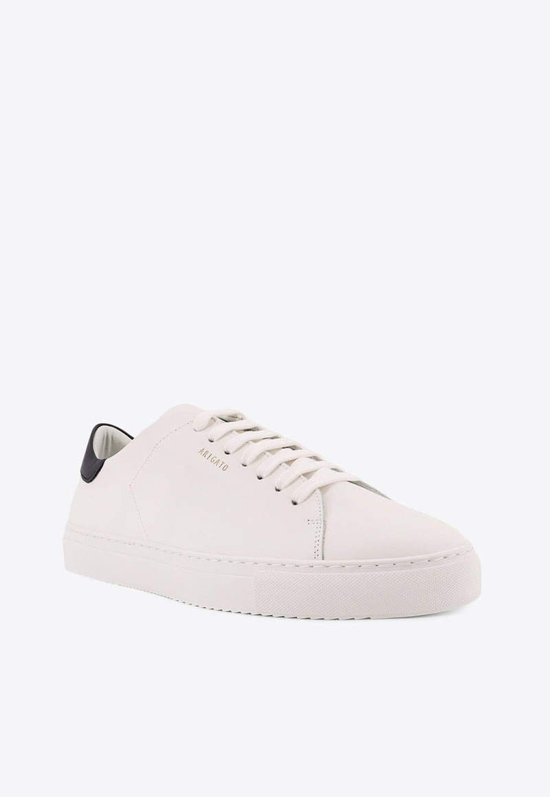 Axel Arigato Clean 90 Low-Top Leather Sneakers White 28624WHITEBLACK_Whiteblack_33001981