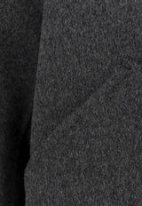 Paltò Dante Zip-Up Wool Jacket Gray B51PUDANTDOU746_White_35065911