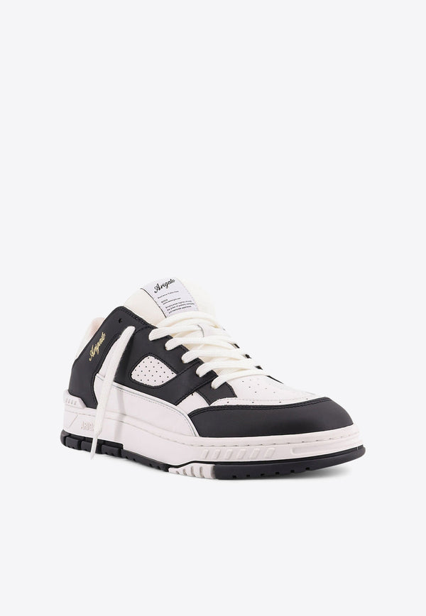 Axel Arigato Area Lo Suede and Leather Sneakers  Monochrome F2544002WHITEBLACK_Whiteblack_33001967