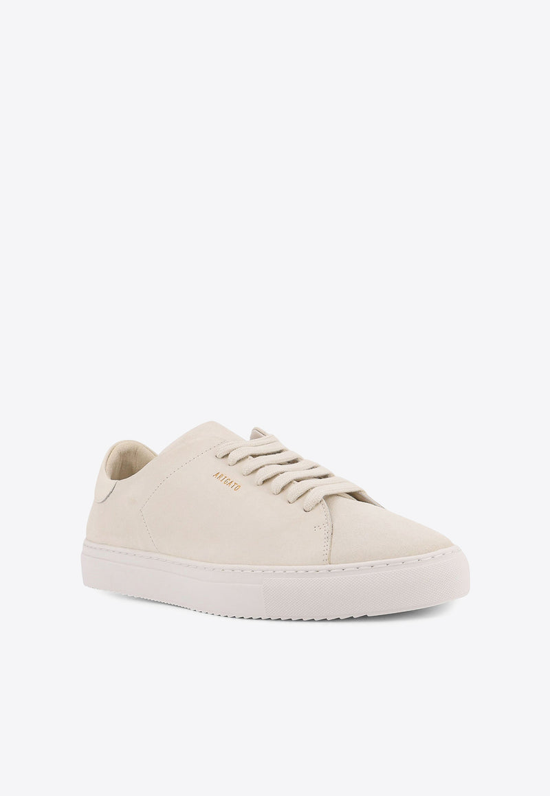 Axel Arigato Clean 90 Low-Top Suede Sneakers Cream F2275003WHITEWHITE_Whitewhite_33001960