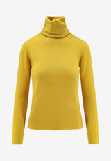 Alessandro Aste Joy High-Neck Sweater Yellow 12WS02SEND YELLOW_Yellow_35065813