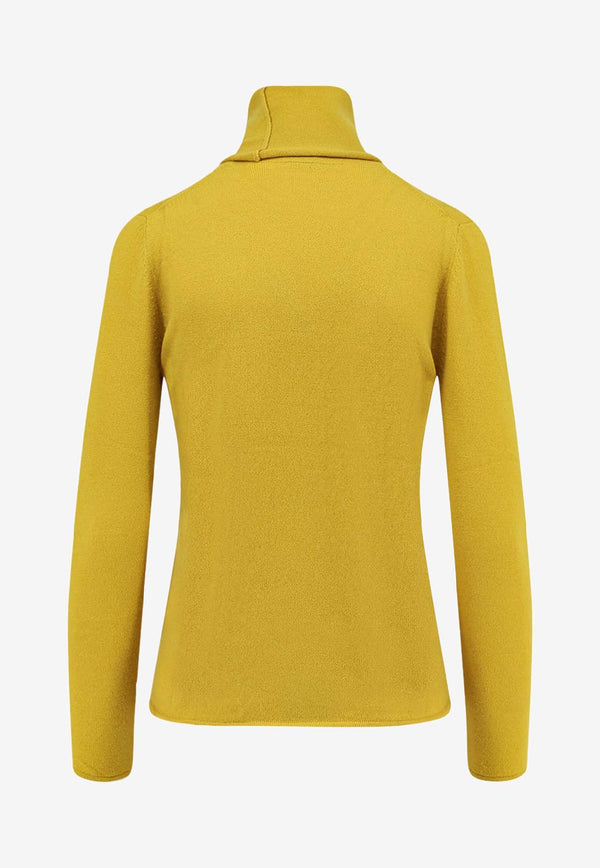 Alessandro Aste Joy High-Neck Sweater Yellow 12WS02SEND YELLOW_Yellow_35065813