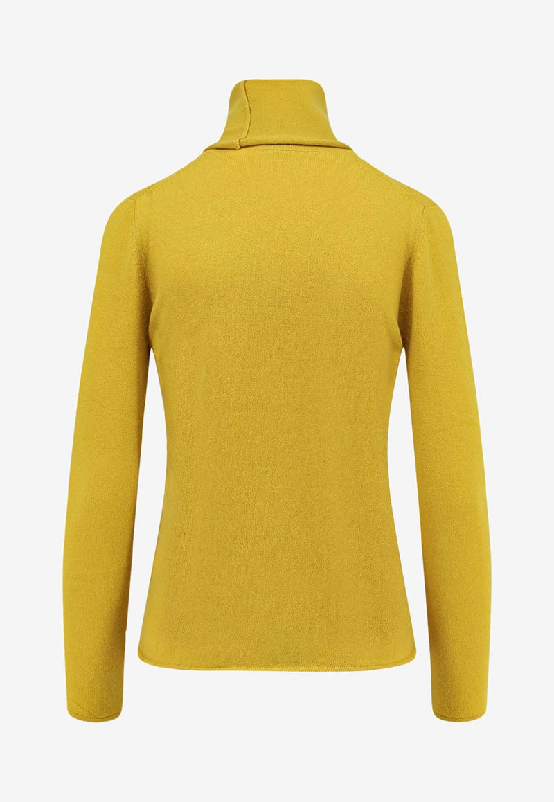 Alessandro Aste Joy High-Neck Sweater Yellow 12WS02SEND YELLOW_Yellow_35065813