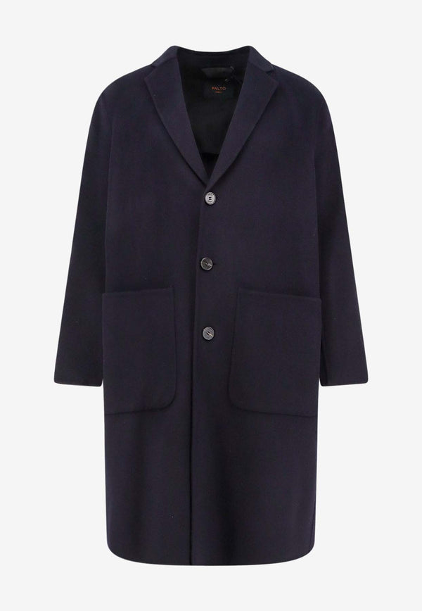 Paltò Cameron Single-Breasted Buttoned Coat Black B51PUCAMEDOU205_Black_35065849