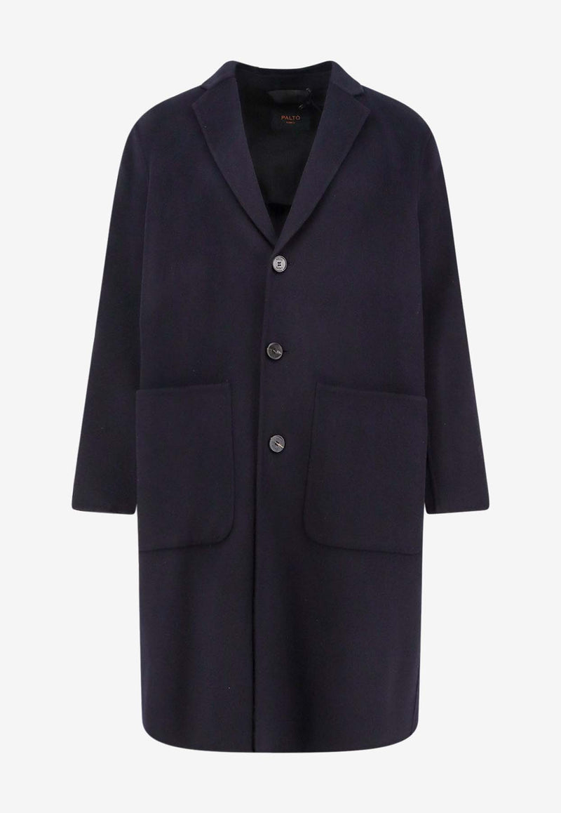 Paltò Cameron Single-Breasted Buttoned Coat Black B51PUCAMEDOU205_Black_35065849