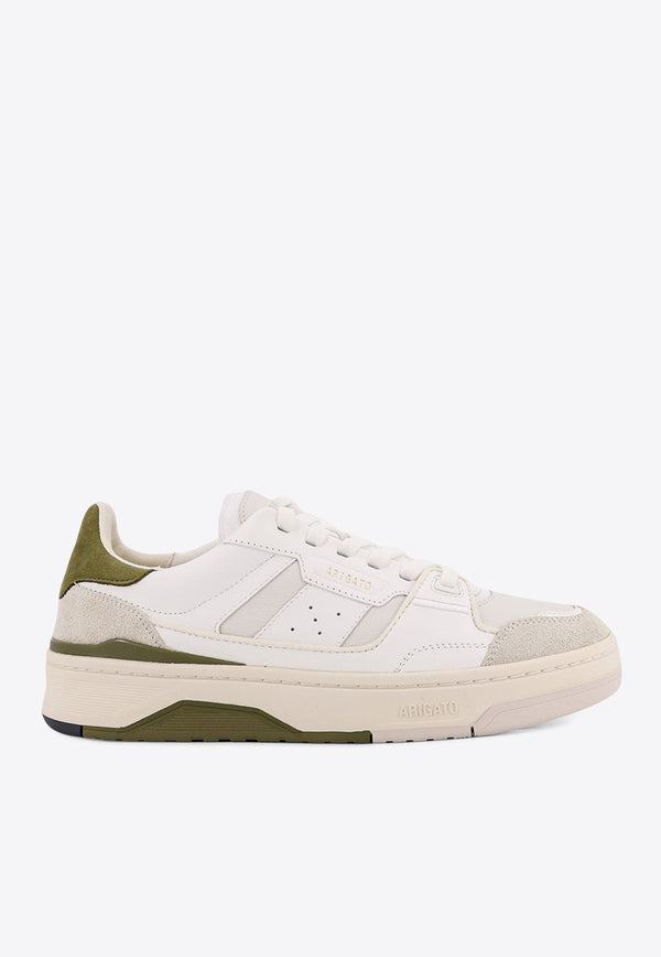 Axel Arigato Caly Low-Top Leather Sneakers  White F2733001WHITEGREEN_Whitegreen_33001962