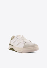 Axel Arigato Caly Low-Top Leather Sneakers  White F2733001WHITEGREEN_Whitegreen_33001962